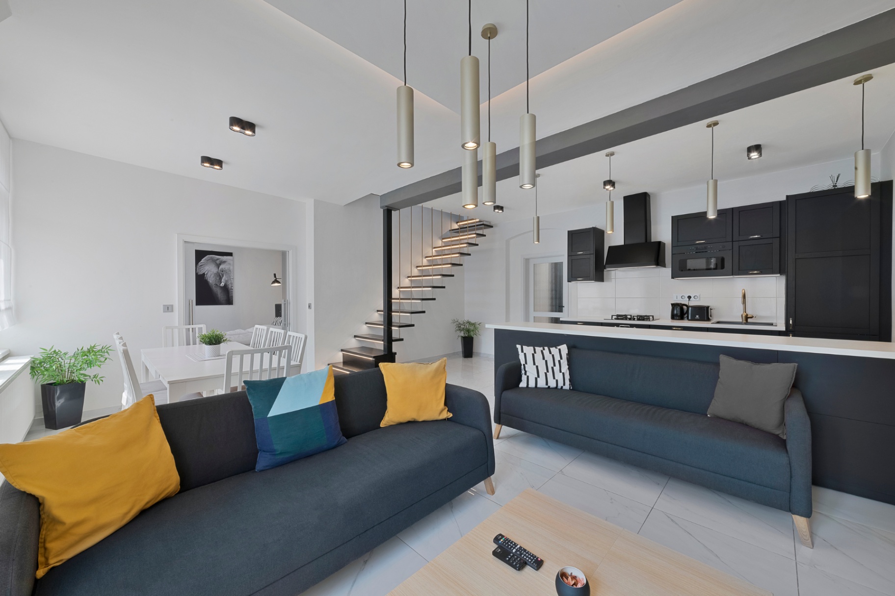 Luxusní mezonetový apartmán Karlovy Vary s obývací částí